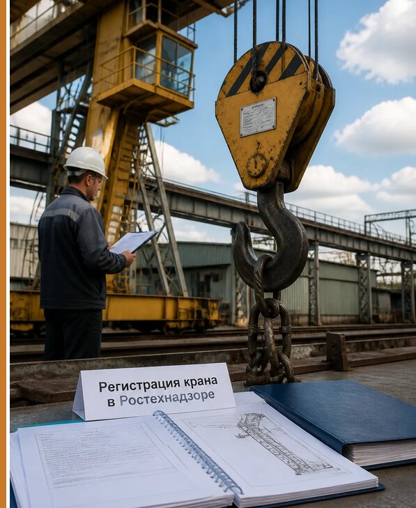 Регистрация крана в Ростехнадзоре в Лыткарине от 15365 р. | Авеста ОТиПБ